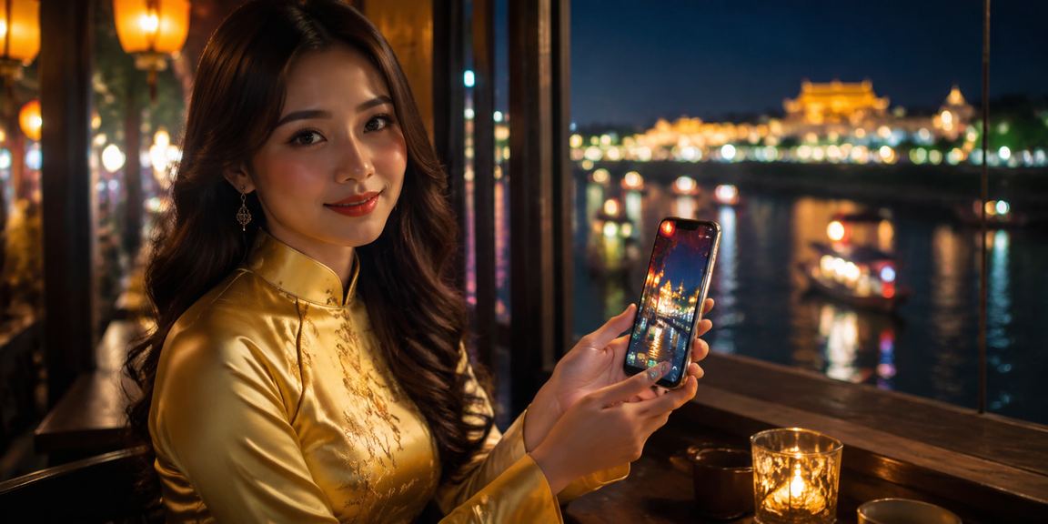 Người dùng trải nghiệm casino di động tại Sài Gòn với giao diện tiếng Việt